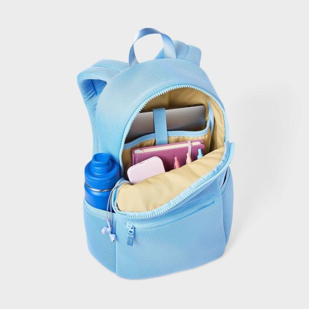 All In Motion - 23L Air Mesh Backpack - All In Motion Blue: Solid  Blue - Picture 3 of 4